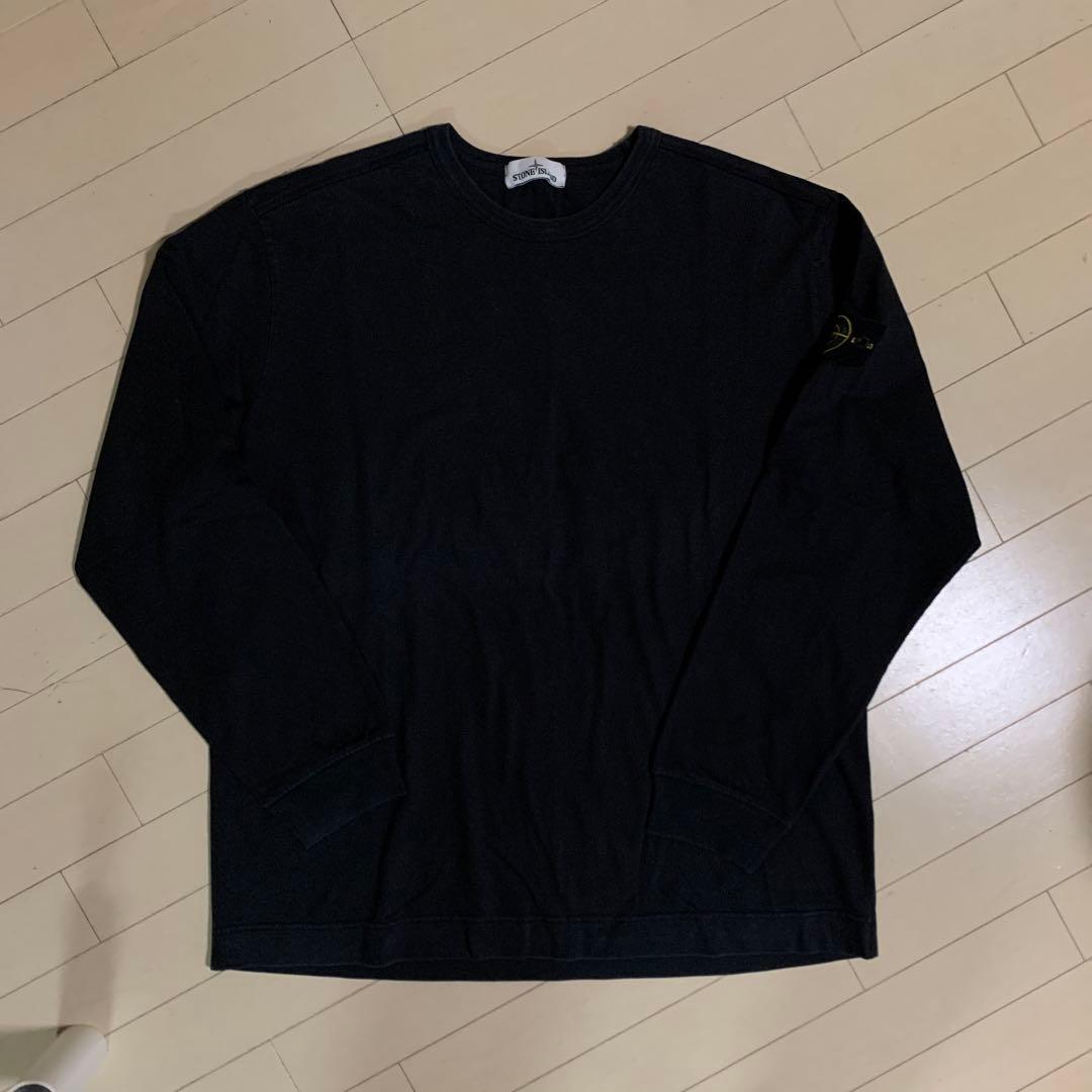 Stone  ストーンアイランド 厚手コットン 長袖カットソー 正規