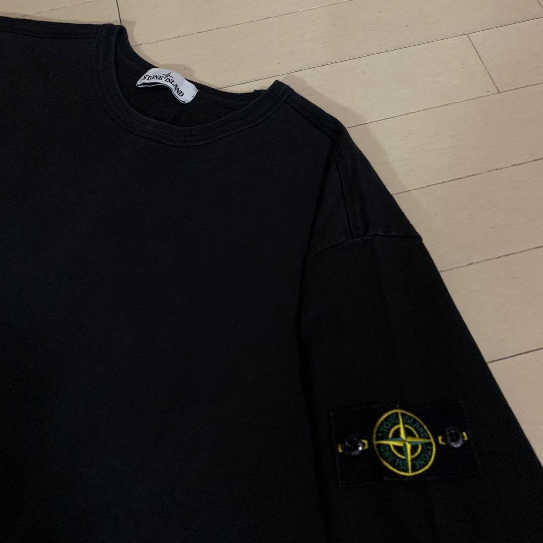 Stone  ストーンアイランド 厚手コットン 長袖カットソー 正規
