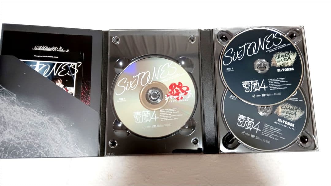 【正規品】素顔4 SixTONES盤 DVD ジャニーズJr.