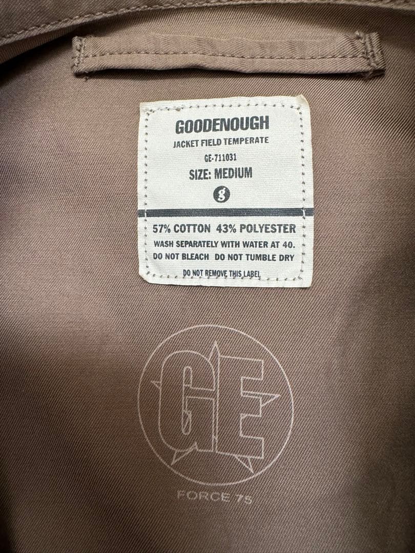 グッドイナフ GOODENOUGH ミリタリージャケット GE-711031 M