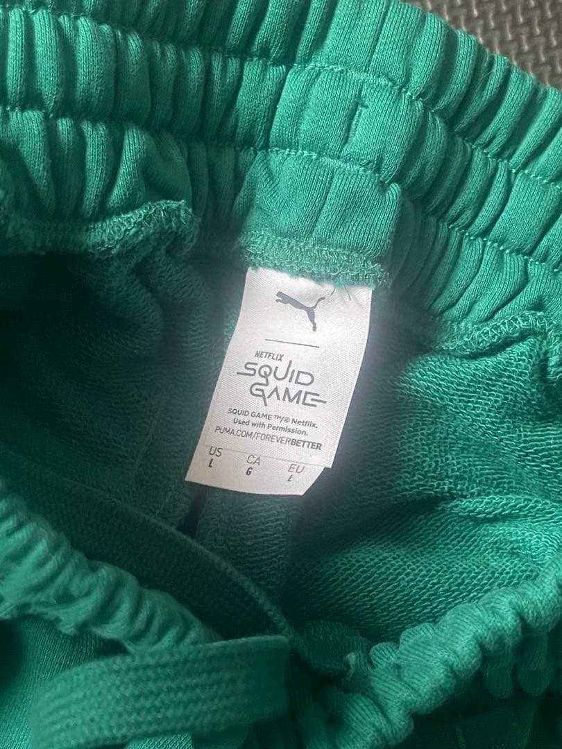 【入手困難】PUMA × イカゲーム 公式コラボ ジャージ セットアップ L