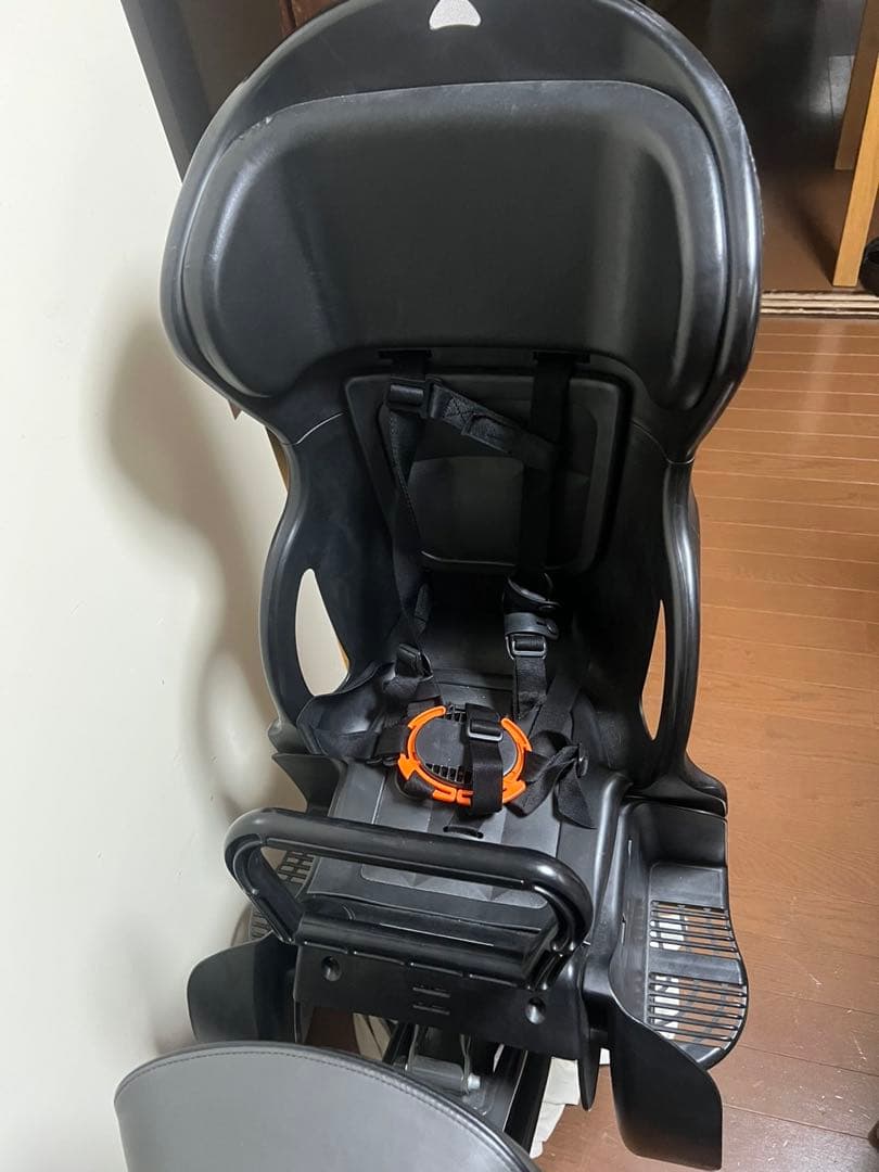 電動アシスト自転車 チャイルドシート付き グレー