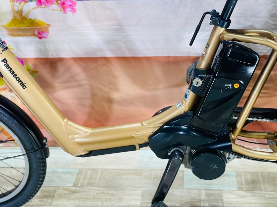 ギュットアニーズ⭐️13AH！パナソニック子供乗せ電動アシスト自転車Y1542