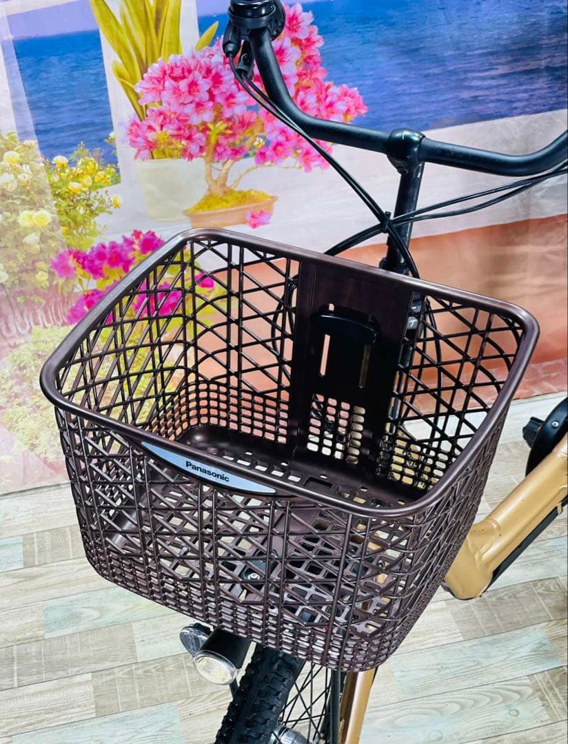 ギュットアニーズ⭐️13AH！パナソニック子供乗せ電動アシスト自転車Y1542