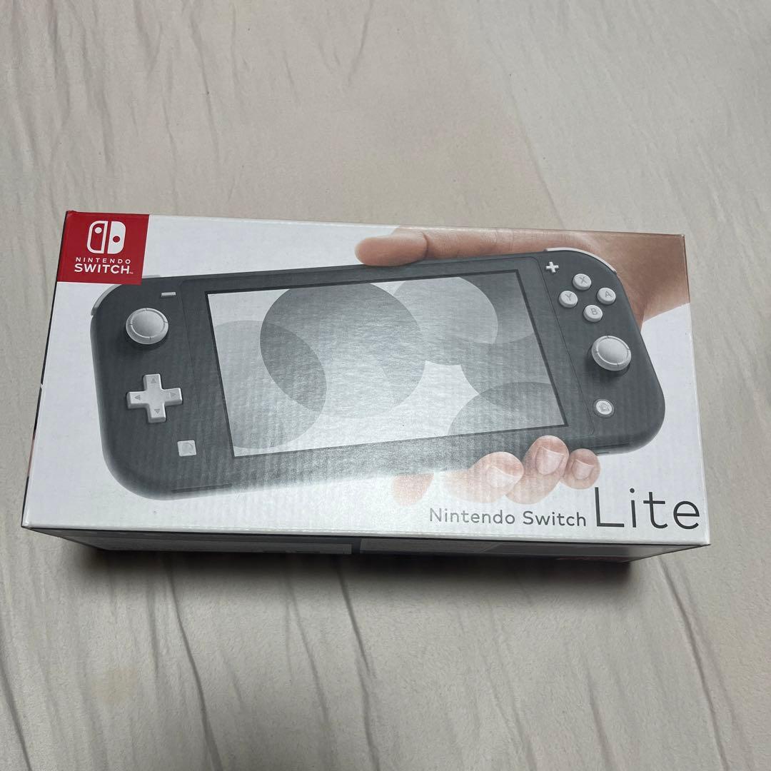Nintendo Switch Lite グレー　新品未使用