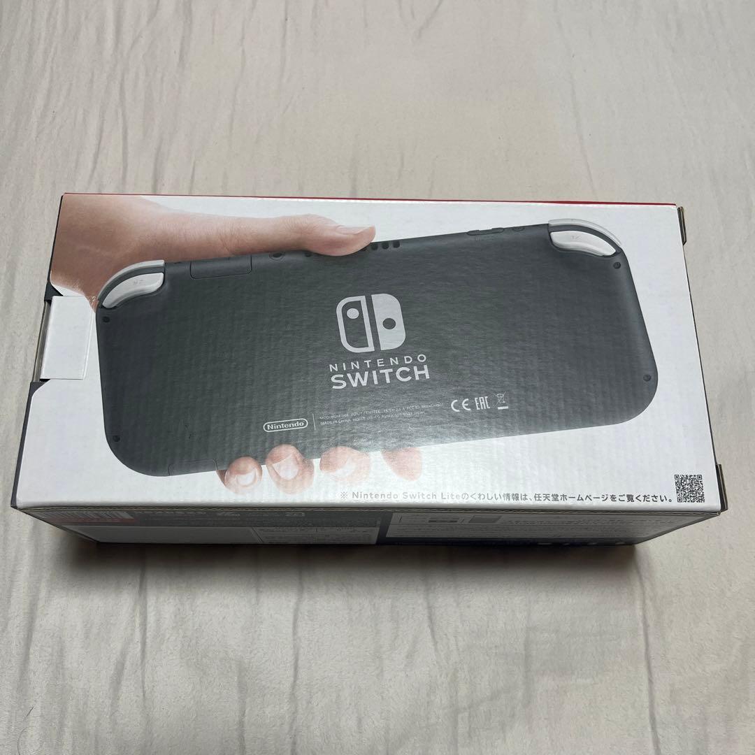 Nintendo Switch Lite グレー　新品未使用