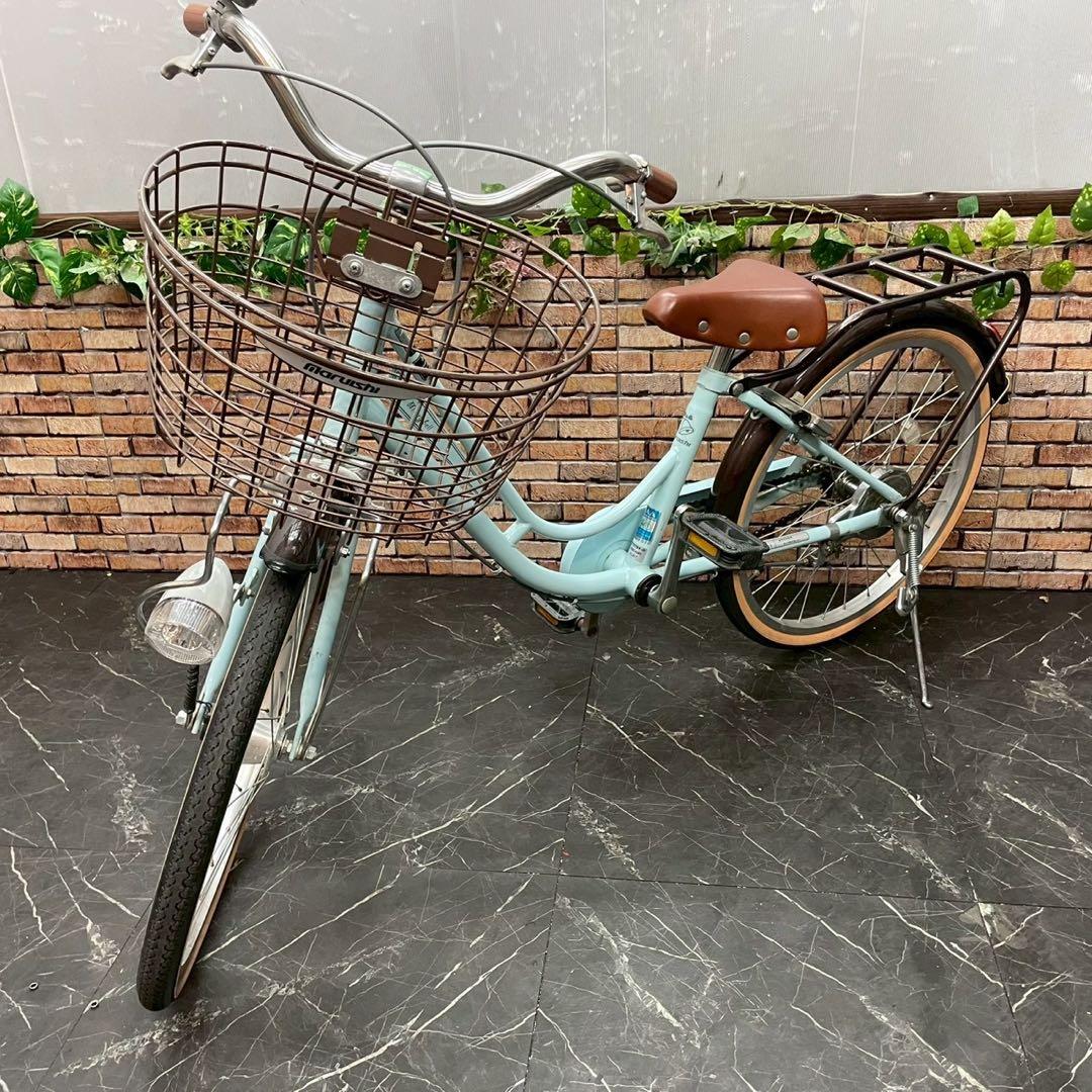 【89】子供用自転車 子供車 Merry Bell 水色 20インチ