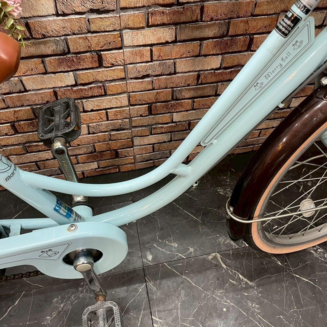 【89】子供用自転車 子供車 Merry Bell 水色 20インチ
