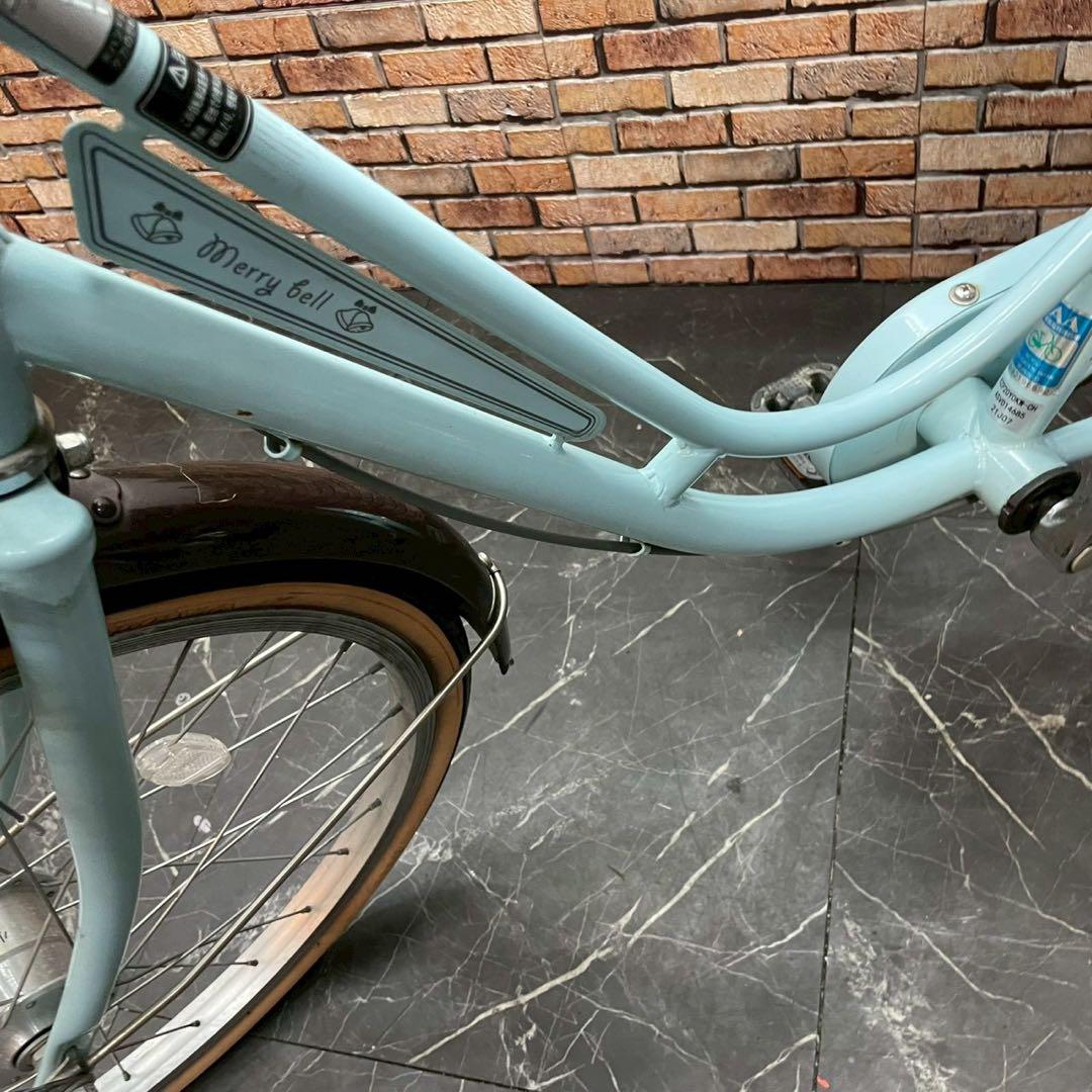 【89】子供用自転車 子供車 Merry Bell 水色 20インチ