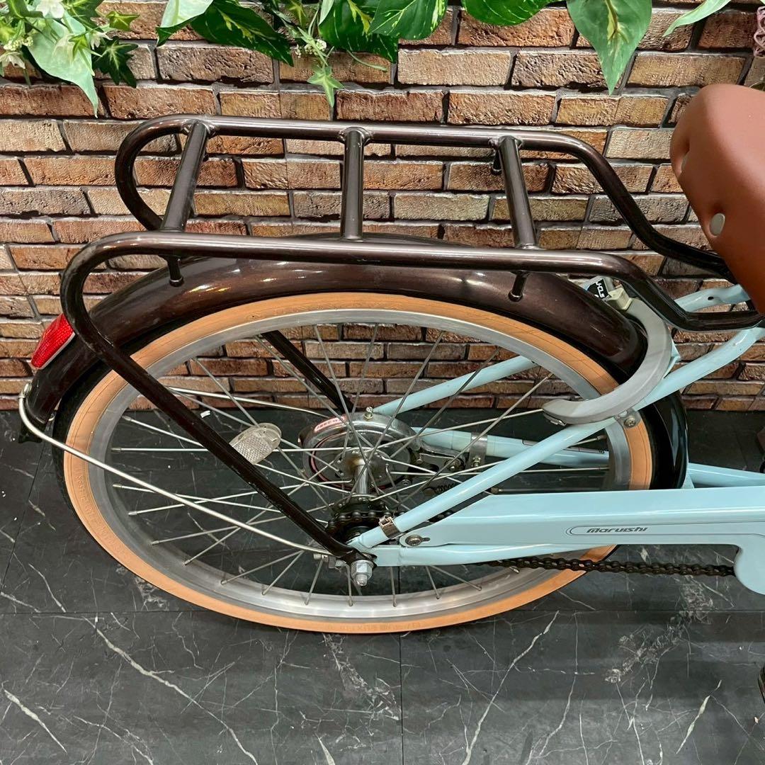 【89】子供用自転車 子供車 Merry Bell 水色 20インチ