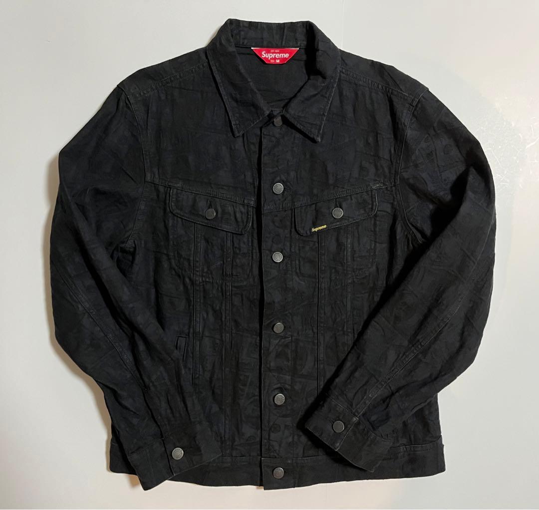 ジャケット・アウター Supreme 100 Dollar Bill Trucker Jacket
