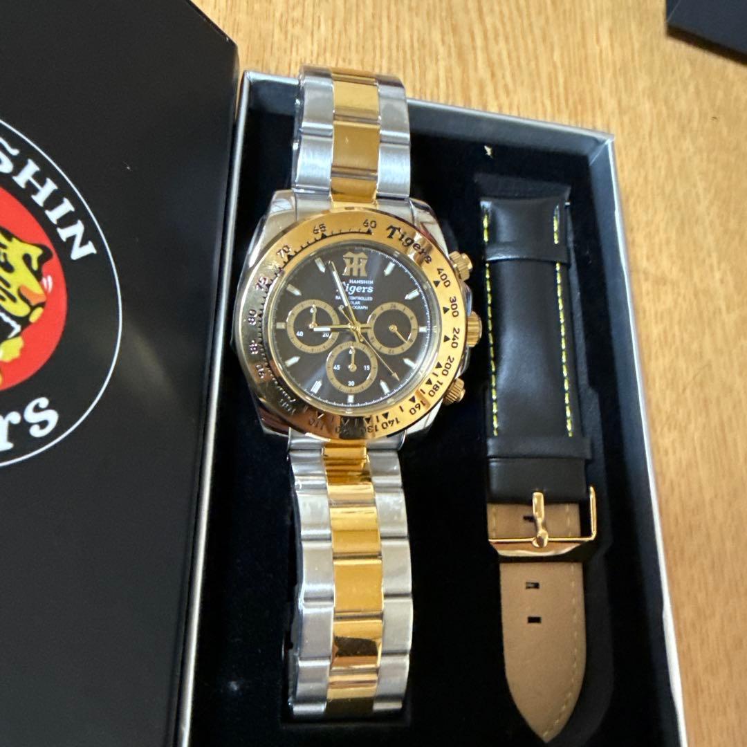 阪神タイガース 90周年記念 ソーラークロノグラフ限定品　腕時計