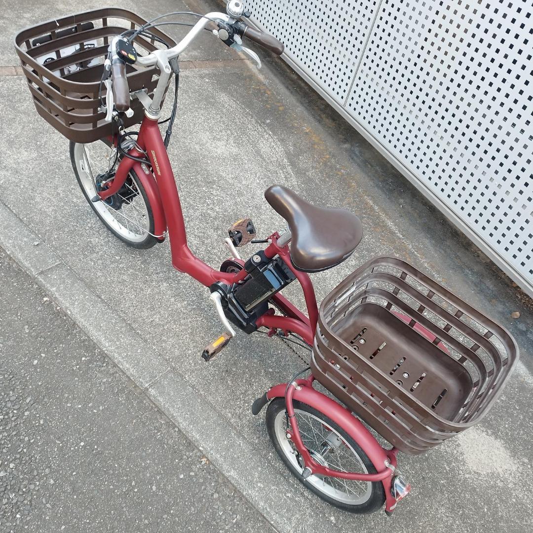 美品 ブリヂストン 電動三輪自転車 RAKUTTO ラクットワゴン 14.3Ah