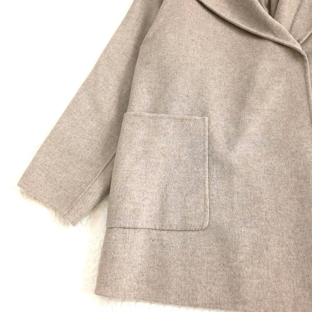 ロクさま スローブイエナ ハミルトンダブルフェイスフードコート ウールリバー