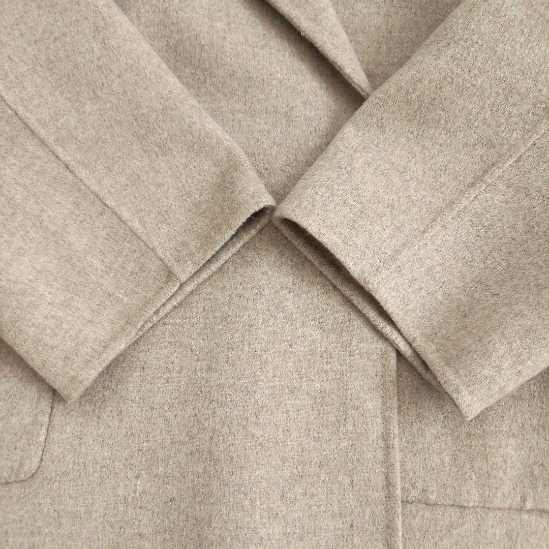 ロクさま スローブイエナ ハミルトンダブルフェイスフードコート ウールリバー