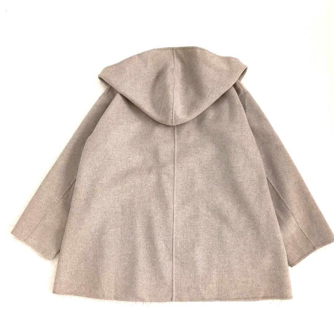 ロクさま スローブイエナ ハミルトンダブルフェイスフードコート ウールリバー