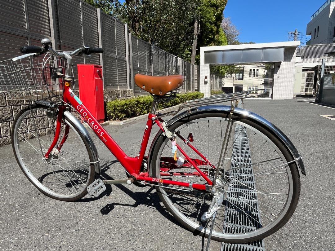 ジオクロスプラス　シティサイクル　２７インチ　外装６段