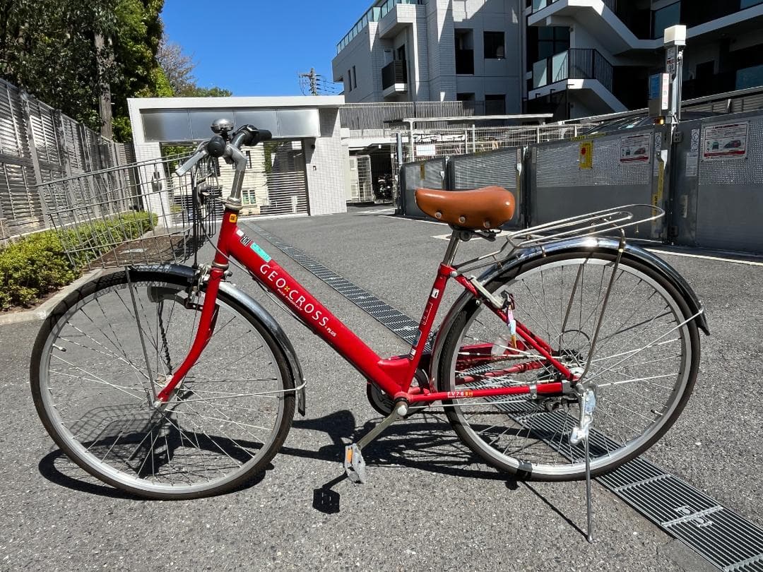 ジオクロスプラス　シティサイクル　２７インチ　外装６段