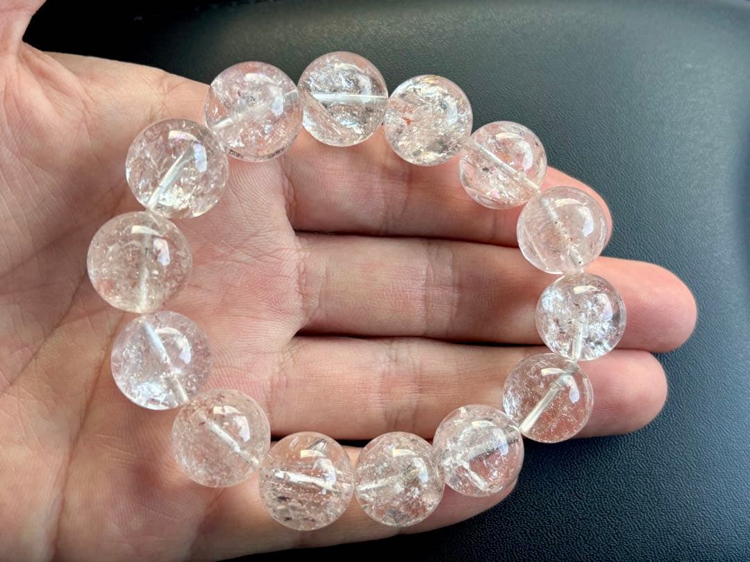 LRM　夢幻品質　光纏いし女神の聖石　幻のレインボーヒマラヤローズクォーツ