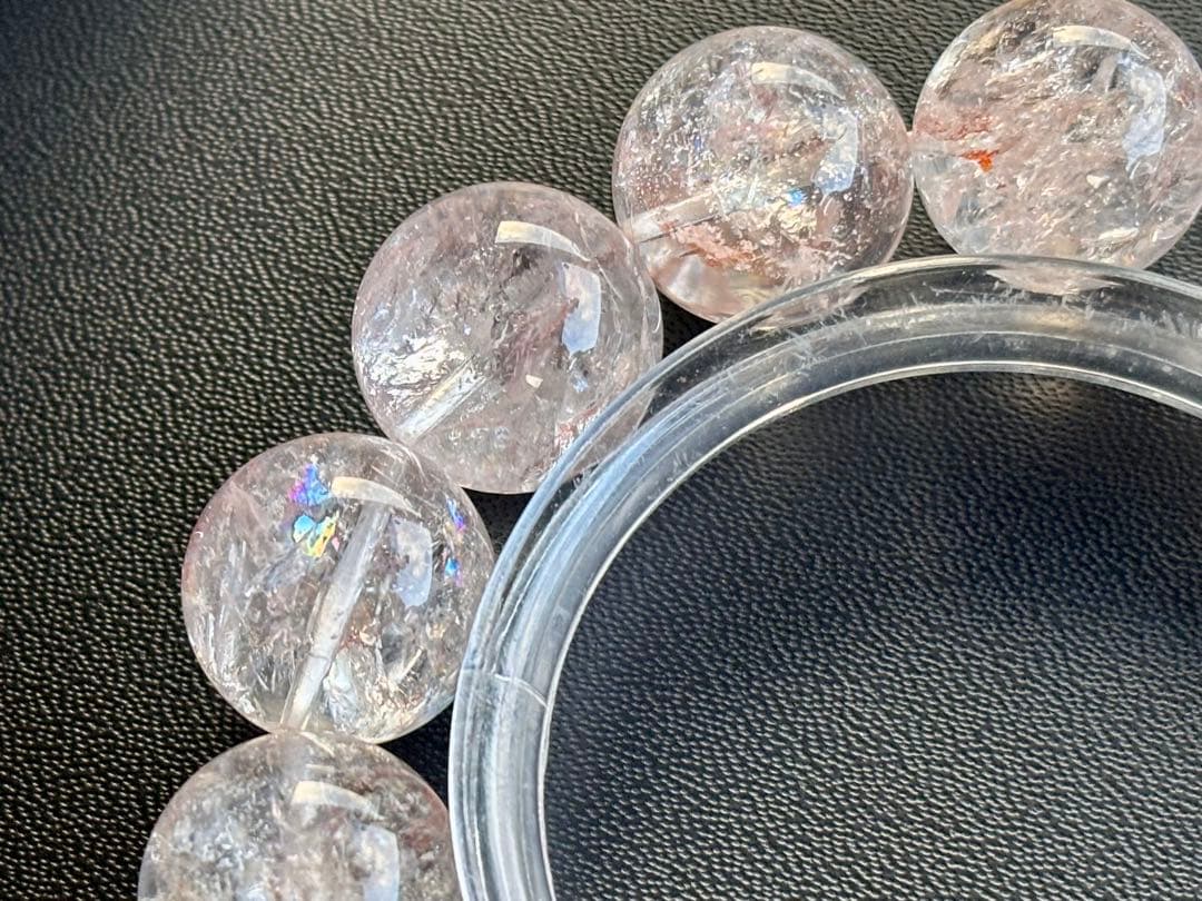 LRM　夢幻品質　光纏いし女神の聖石　幻のレインボーヒマラヤローズクォーツ
