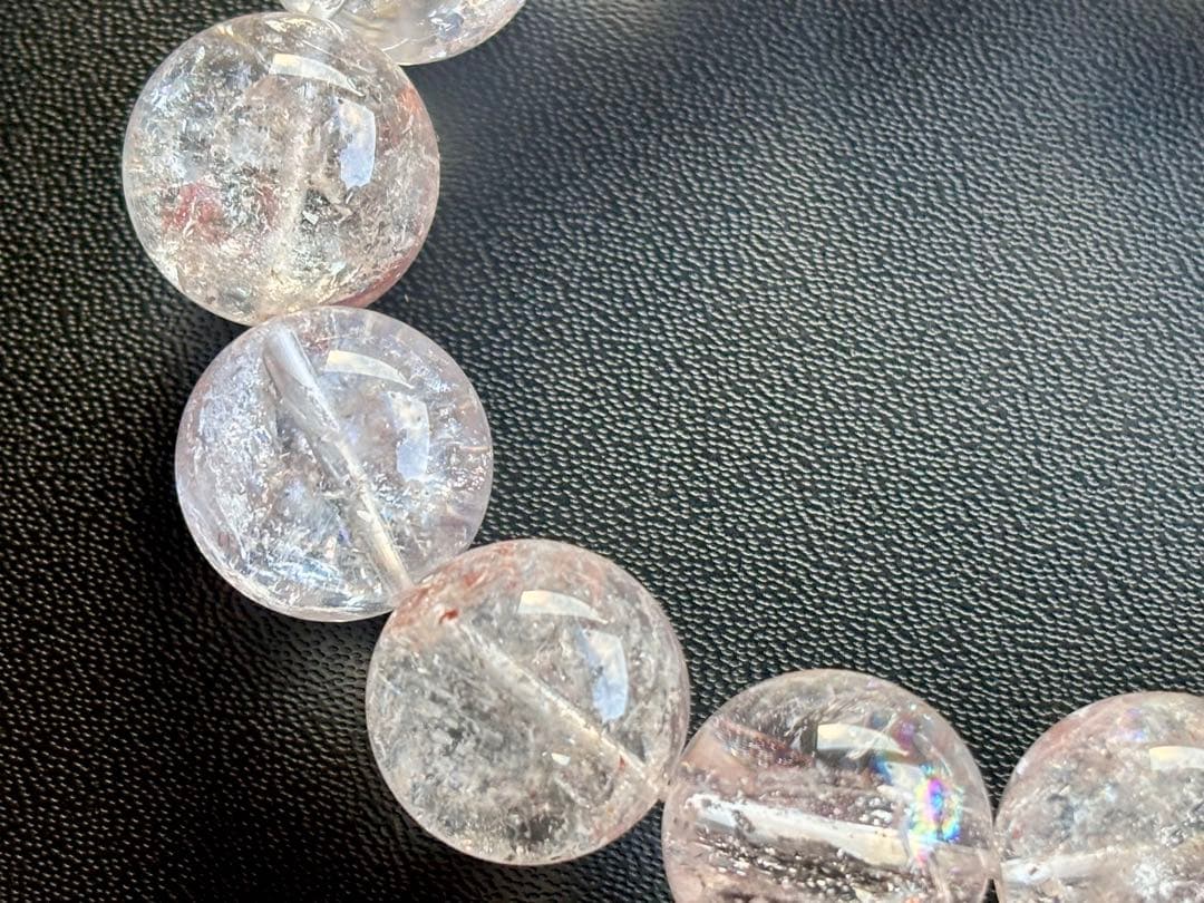 LRM　夢幻品質　光纏いし女神の聖石　幻のレインボーヒマラヤローズクォーツ