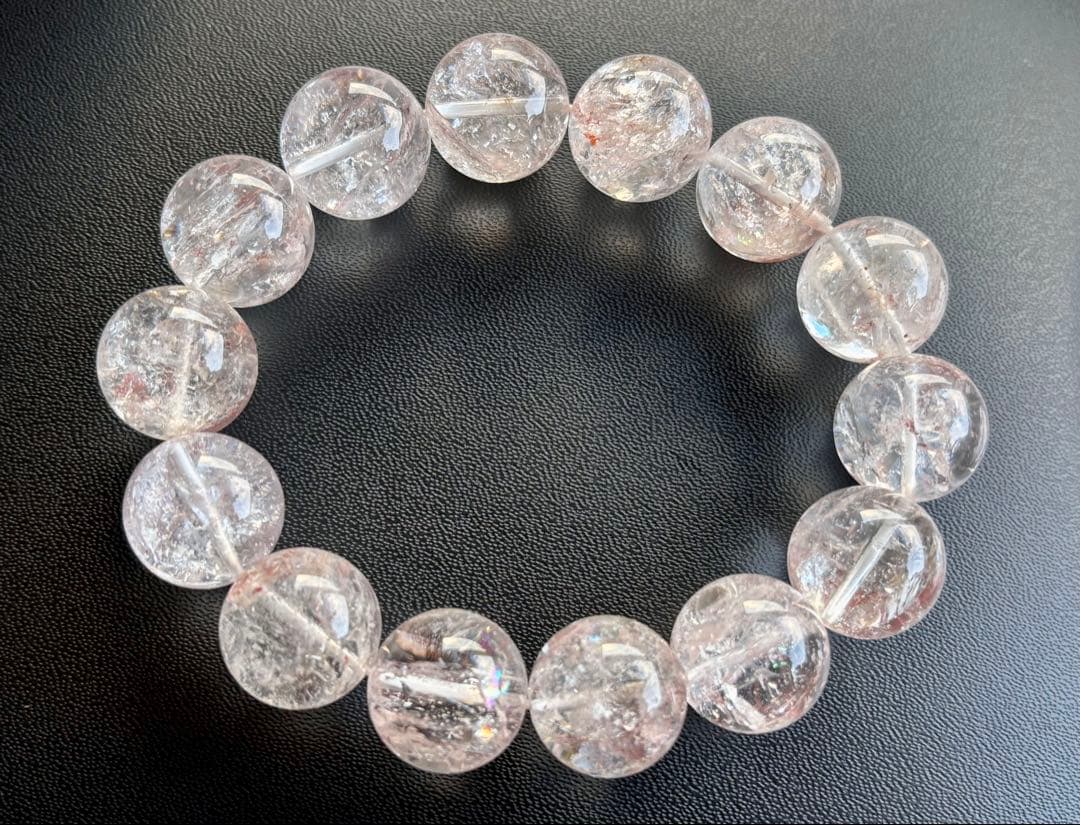 LRM　夢幻品質　光纏いし女神の聖石　幻のレインボーヒマラヤローズクォーツ