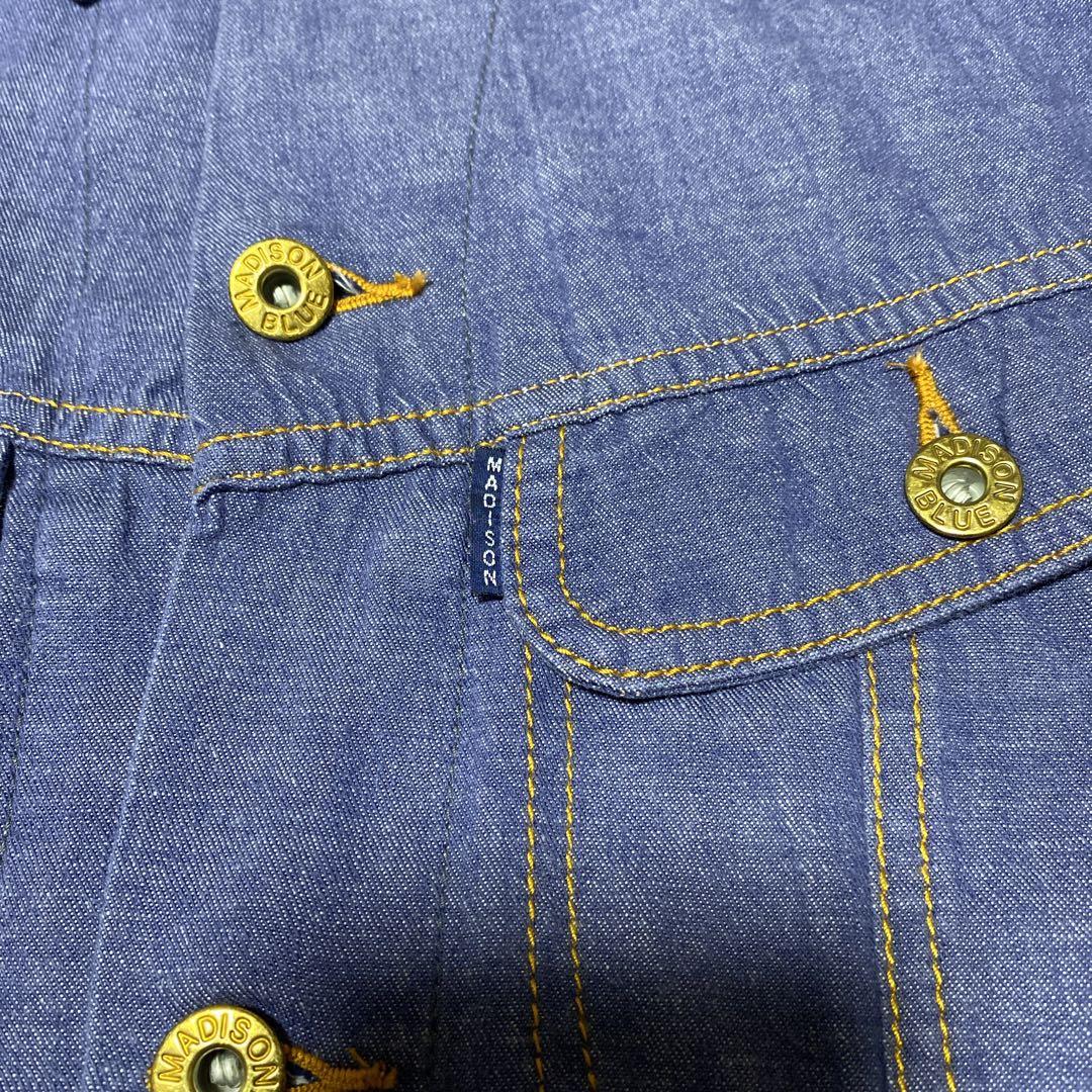 【極美品】MADISON BLUE デニムジャケット2 シャツ ライダース