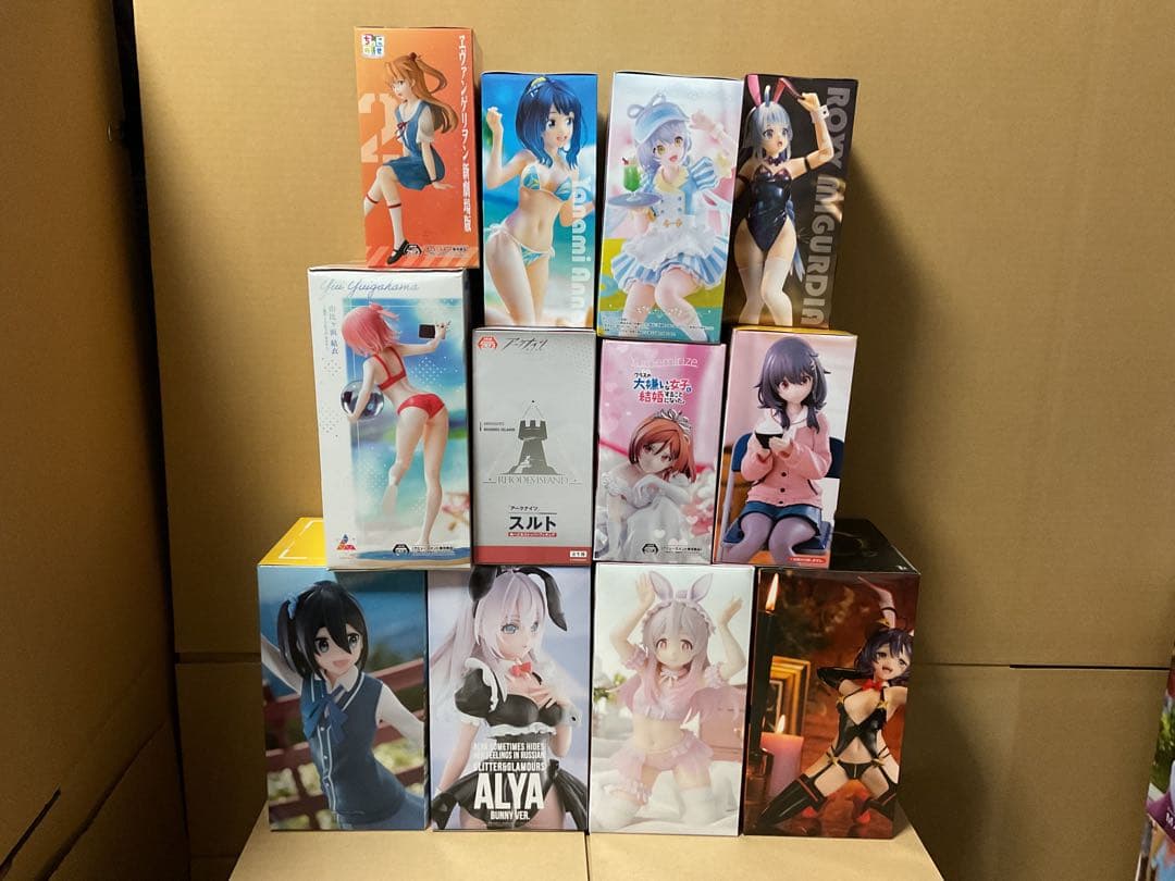 美少女　プライズフィギュア　12点