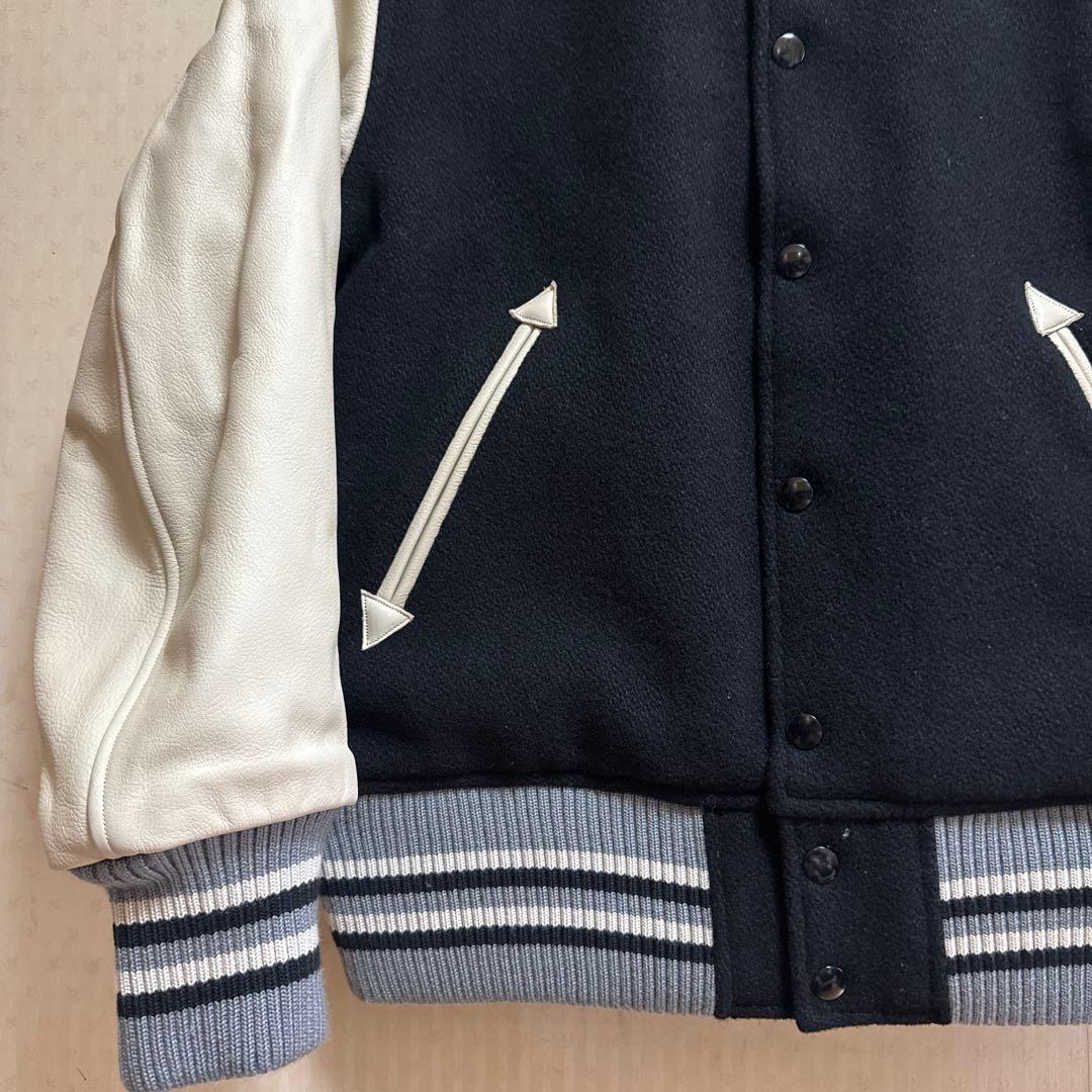 【最終】WHITESVILLE WV14904 スタジャン 無地