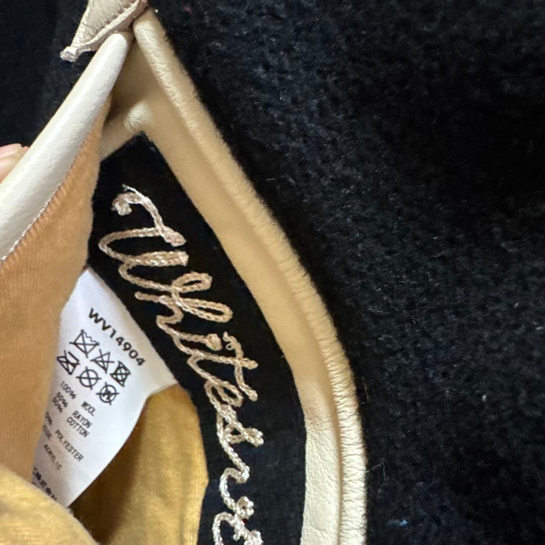 【最終】WHITESVILLE WV14904 スタジャン 無地