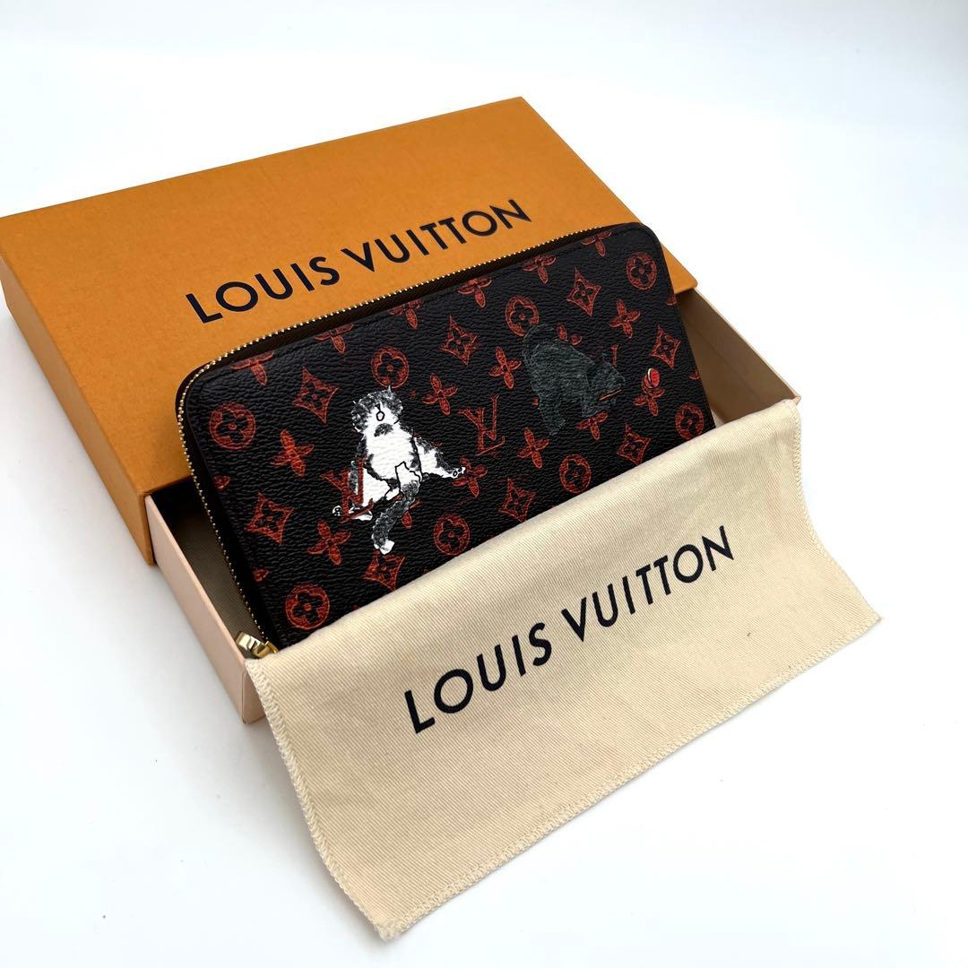 【未使用級】ルイヴィトン キャットグラム ジッピーウォレット 長財布 限定