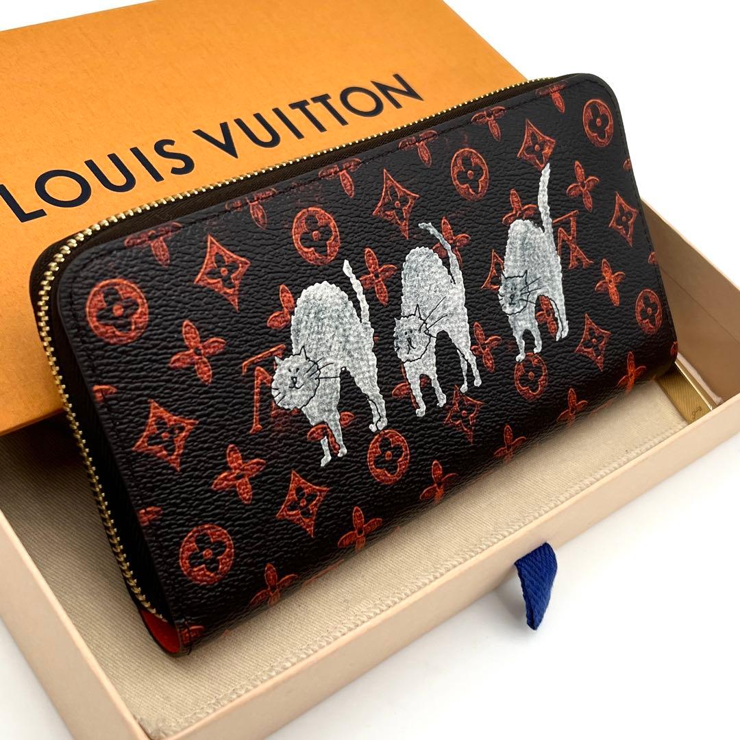 【未使用級】ルイヴィトン キャットグラム ジッピーウォレット 長財布 限定