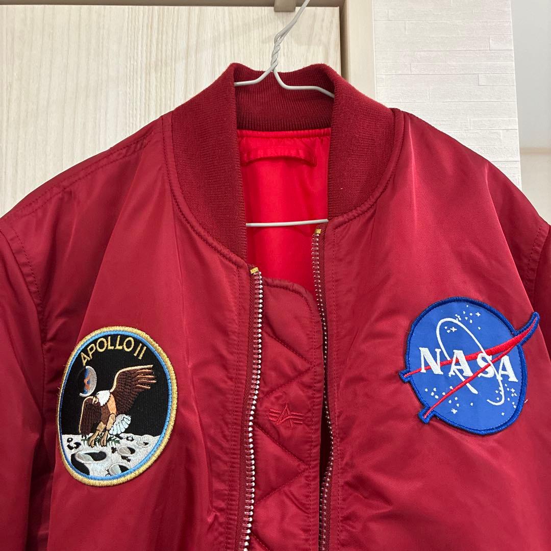 A*A様 APOLLO NASA MA-1 ジャケット　Lサイズ　リバーシブル