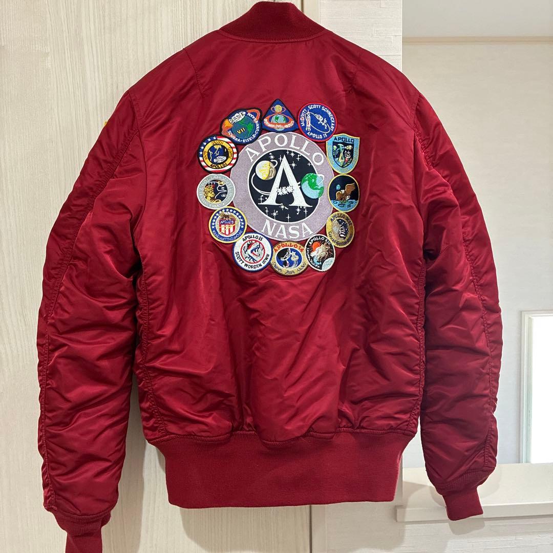 A*A様 APOLLO NASA MA-1 ジャケット　Lサイズ　リバーシブル