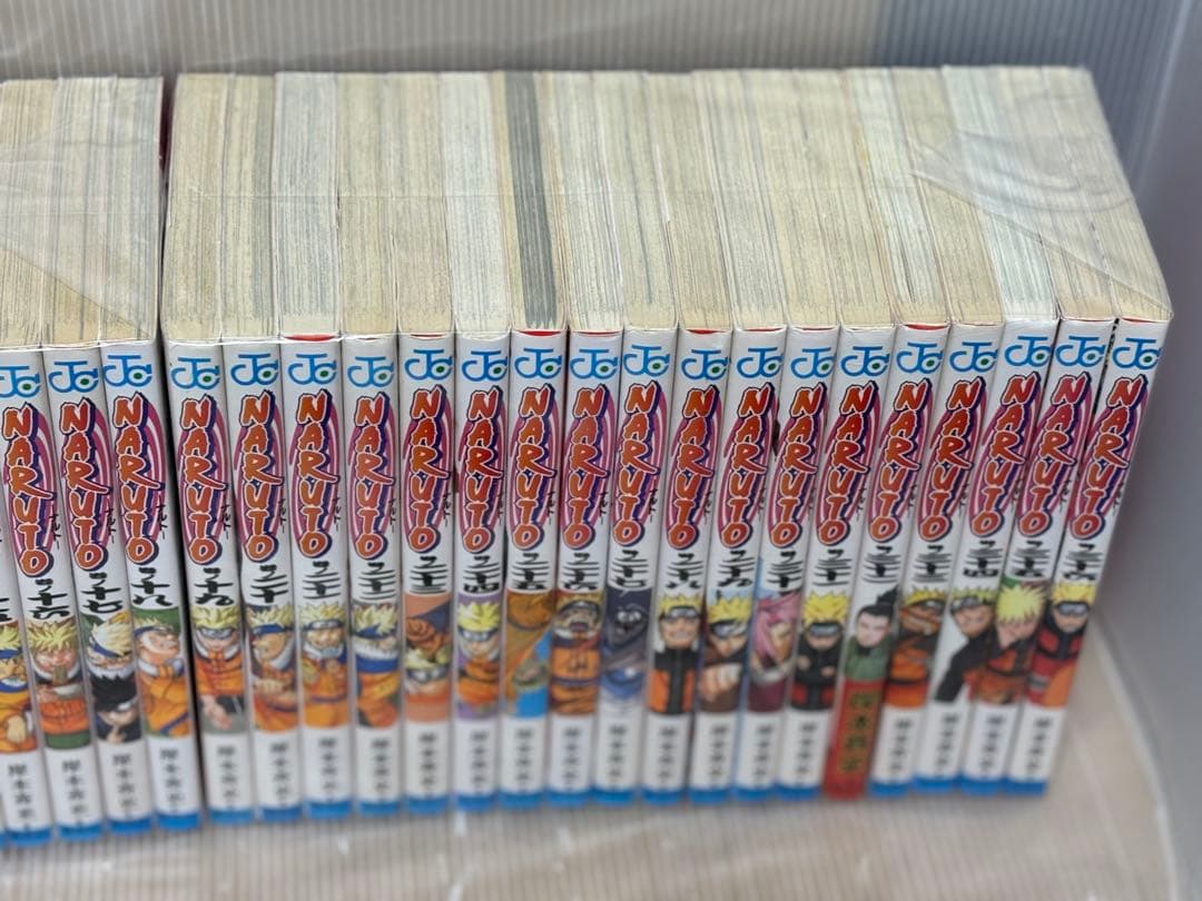 【URT12m】《比較的良品》 NARUTO-ナルト- 全72巻全巻セット