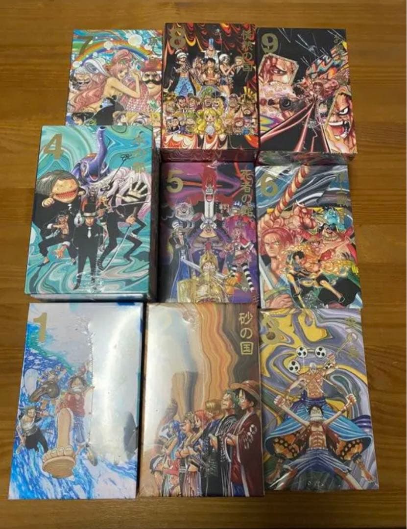ワンピース　コミックス　BOXセット　1〜90巻