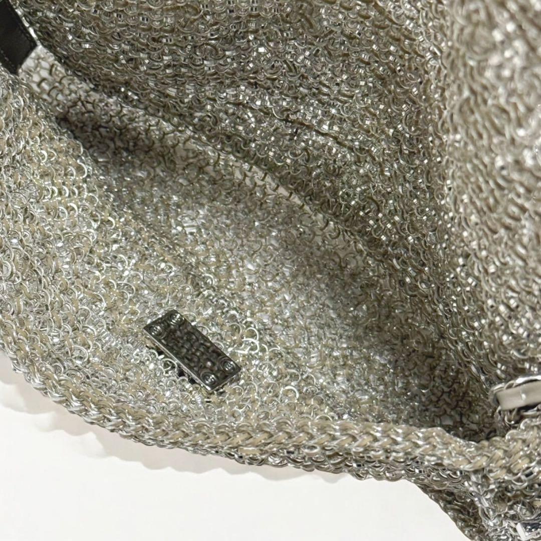 アンテプリマ　ルッケットⅡ ミディアム カーキシルバー　ショルダーバッグ