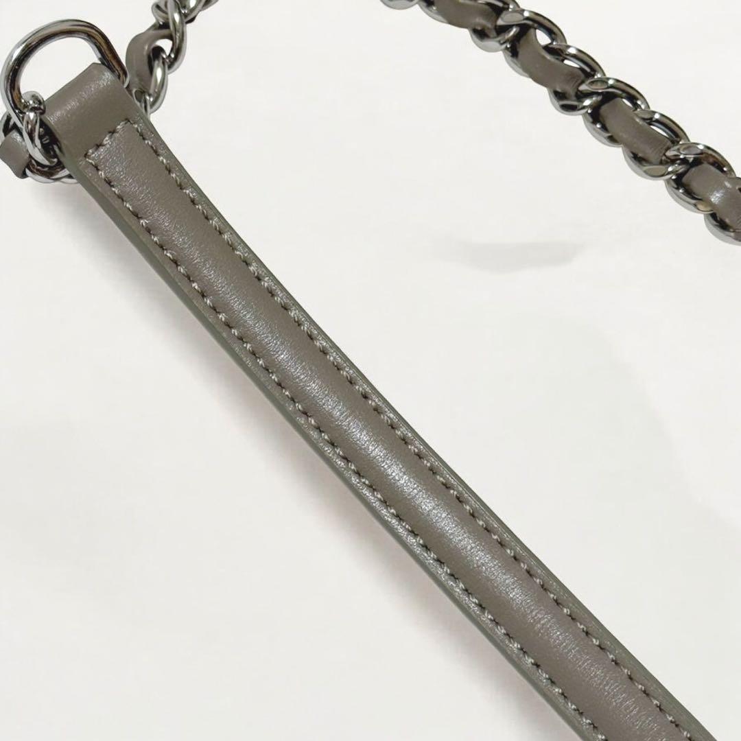 アンテプリマ　ルッケットⅡ ミディアム カーキシルバー　ショルダーバッグ