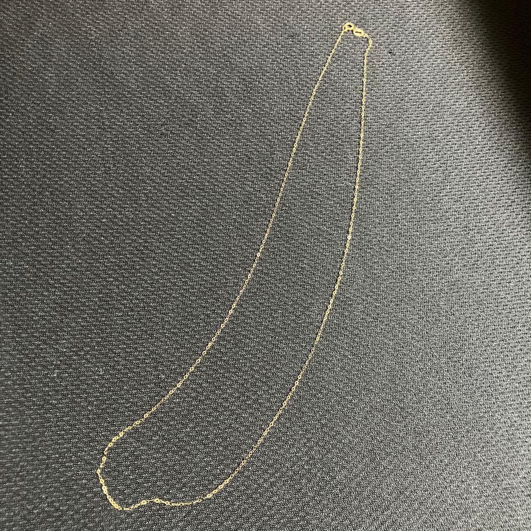 土曜日まで出品！18k ゴールドチェーンネックレス