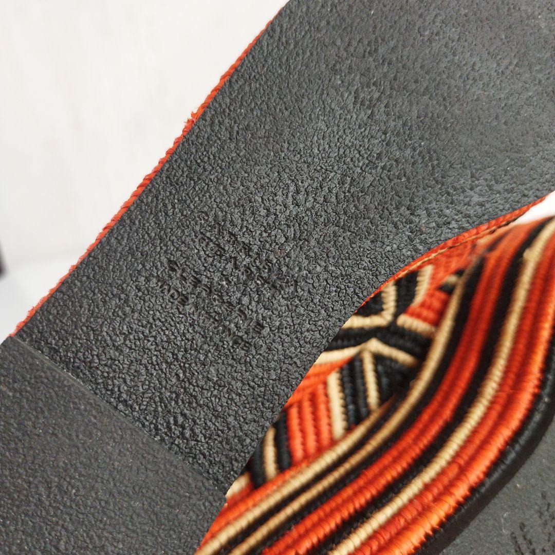 ガブリエラ・ハースト×クレジュリー*ヘスターラフィアプラットフォームサンダル