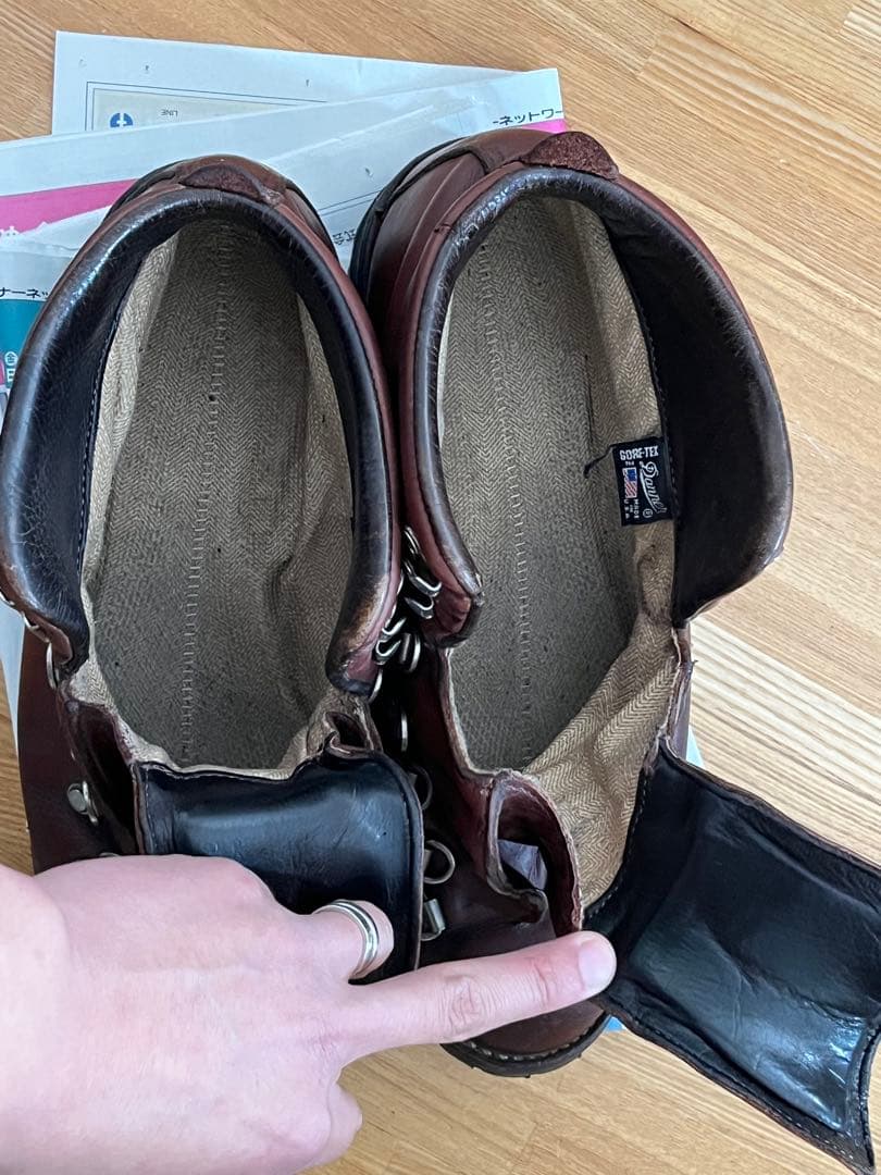 ダナーマウンテンライト 黒タグ　ヴィンテージ　90年代