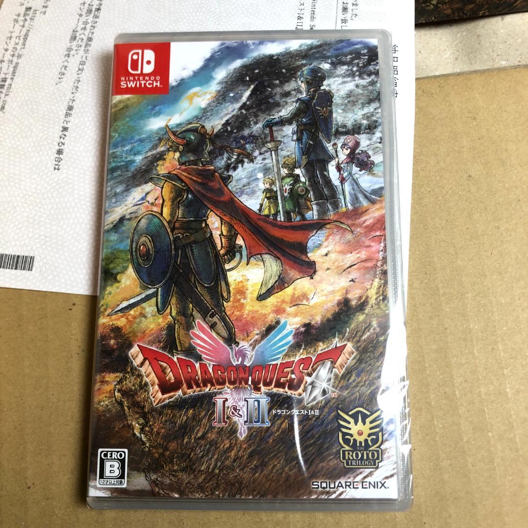 switch、ドラゴンクエストⅠ＆Ⅱ キャラクターコンプリートセット　未開封品