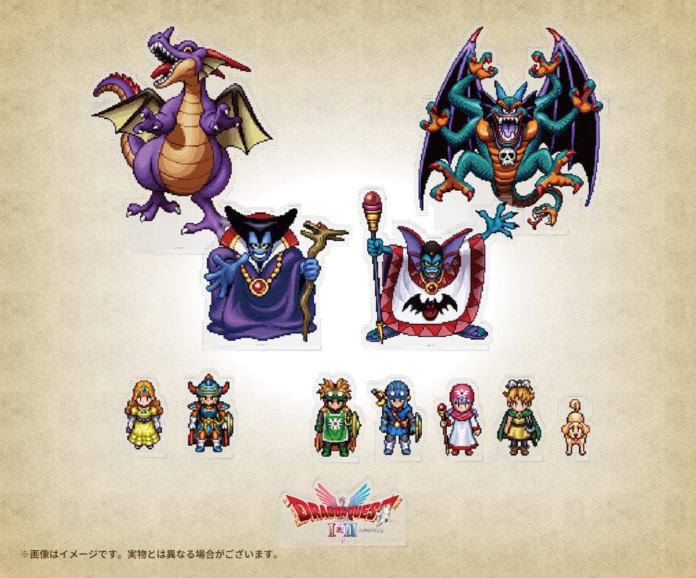 switch、ドラゴンクエストⅠ＆Ⅱ キャラクターコンプリートセット　未開封品