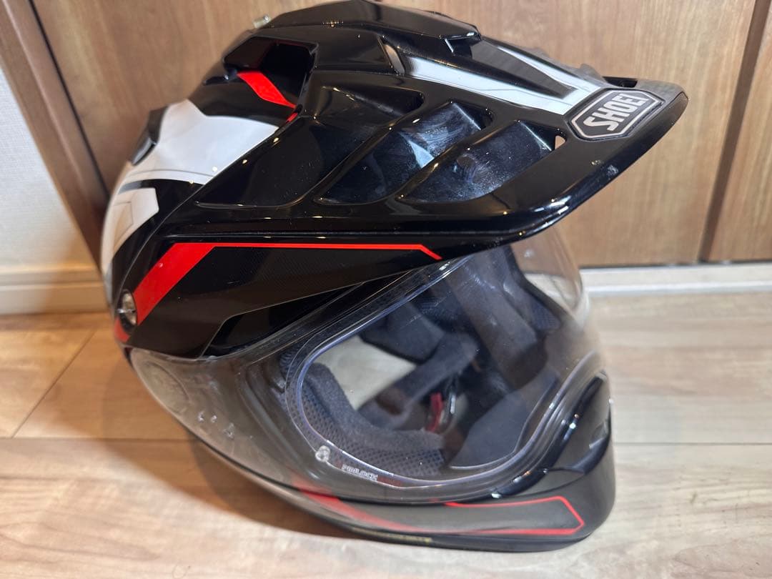 SHOEI HORNET ADV TC-8 ブラック/レッド XLサイズ