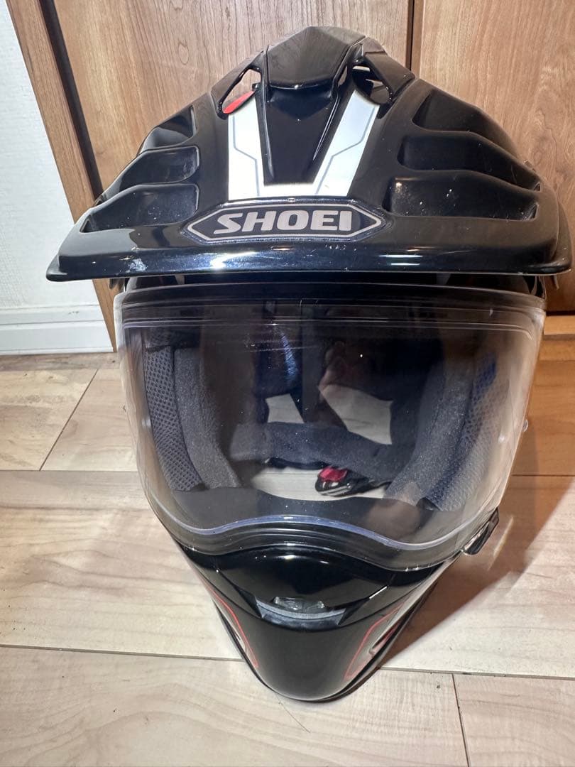 SHOEI HORNET ADV TC-8 ブラック/レッド XLサイズ