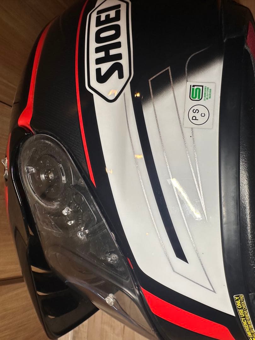 SHOEI HORNET ADV TC-8 ブラック/レッド XLサイズ