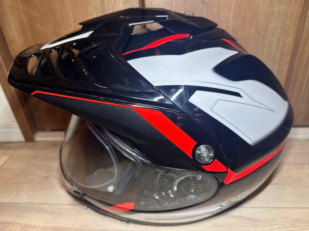 SHOEI HORNET ADV TC-8 ブラック/レッド XLサイズ
