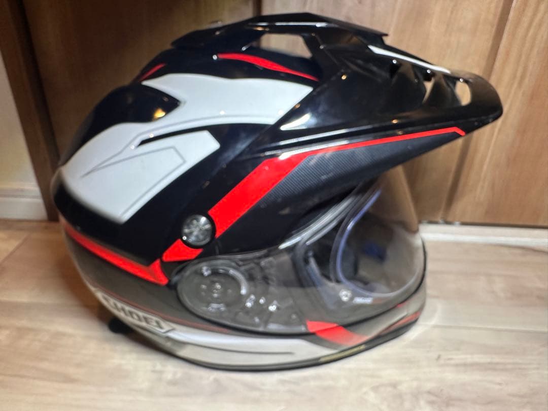 SHOEI HORNET ADV TC-8 ブラック/レッド XLサイズ