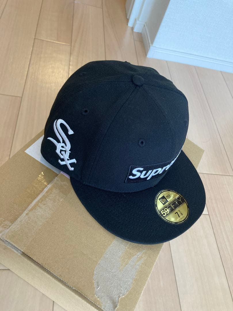 応援グッズ supreme MLB Teams Box Logo New Era