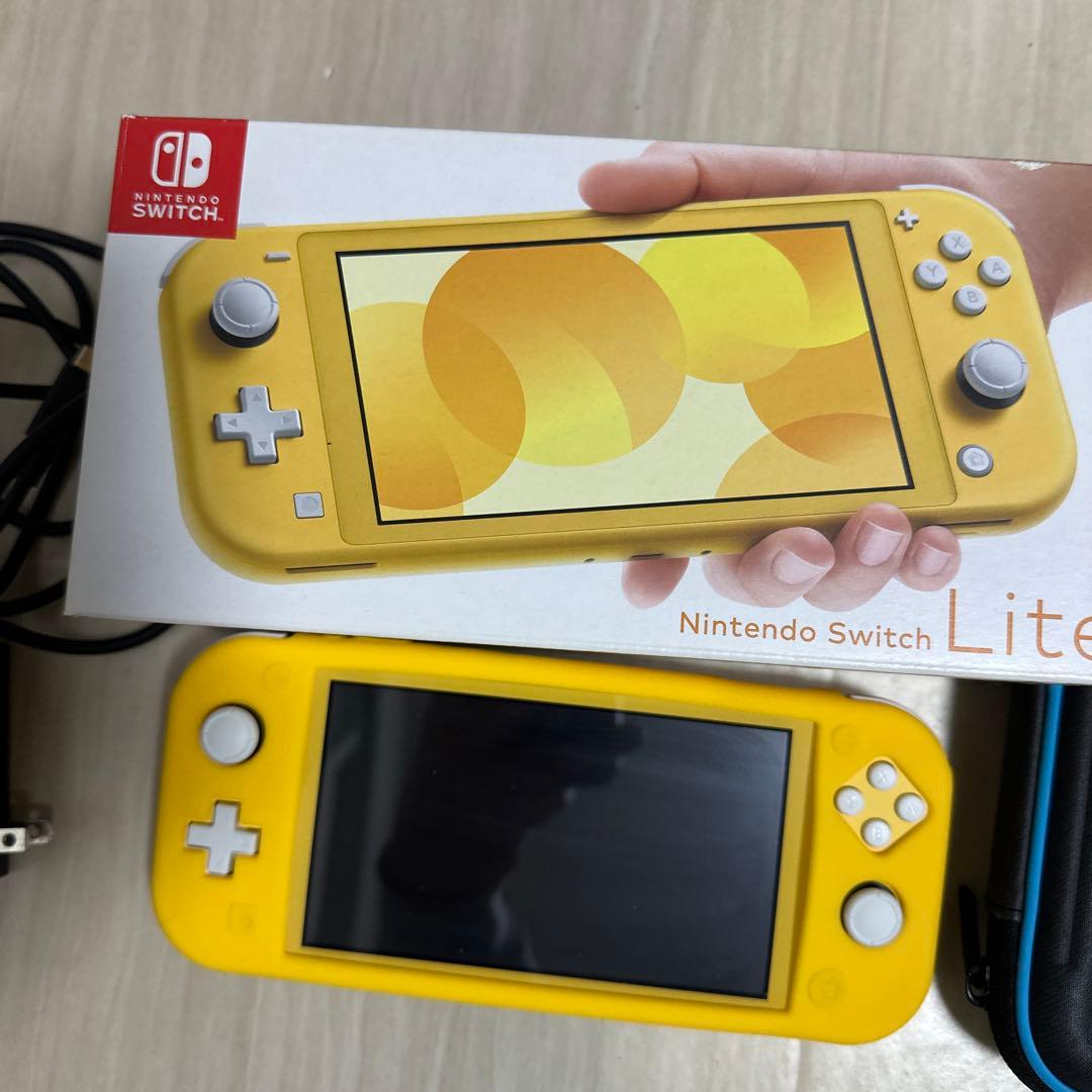 美品！Nintendo Switch Lite イエロー 本体